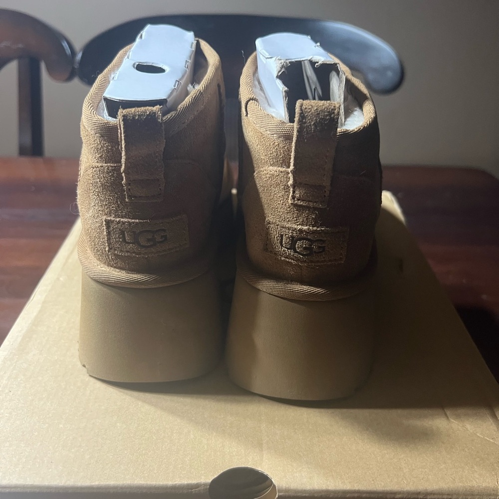 Ugg Classic ultra mini new heights chestnut NEW - Picture 10 of 12